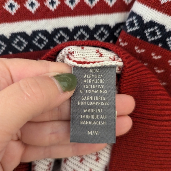 Denver Hayes New With Tags Christmas Sweater Medium - Picture 4 of 6